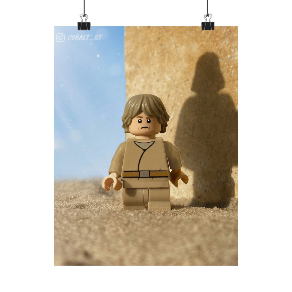 Anakin Phantom Menace Poster Print