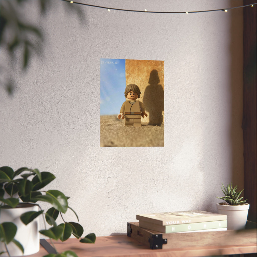 Anakin Phantom Menace Poster Print