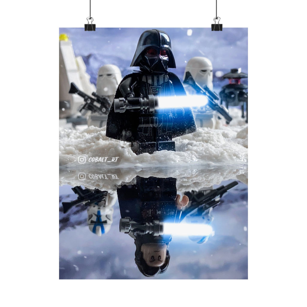 Vader/Anakin Reflection Poster Print