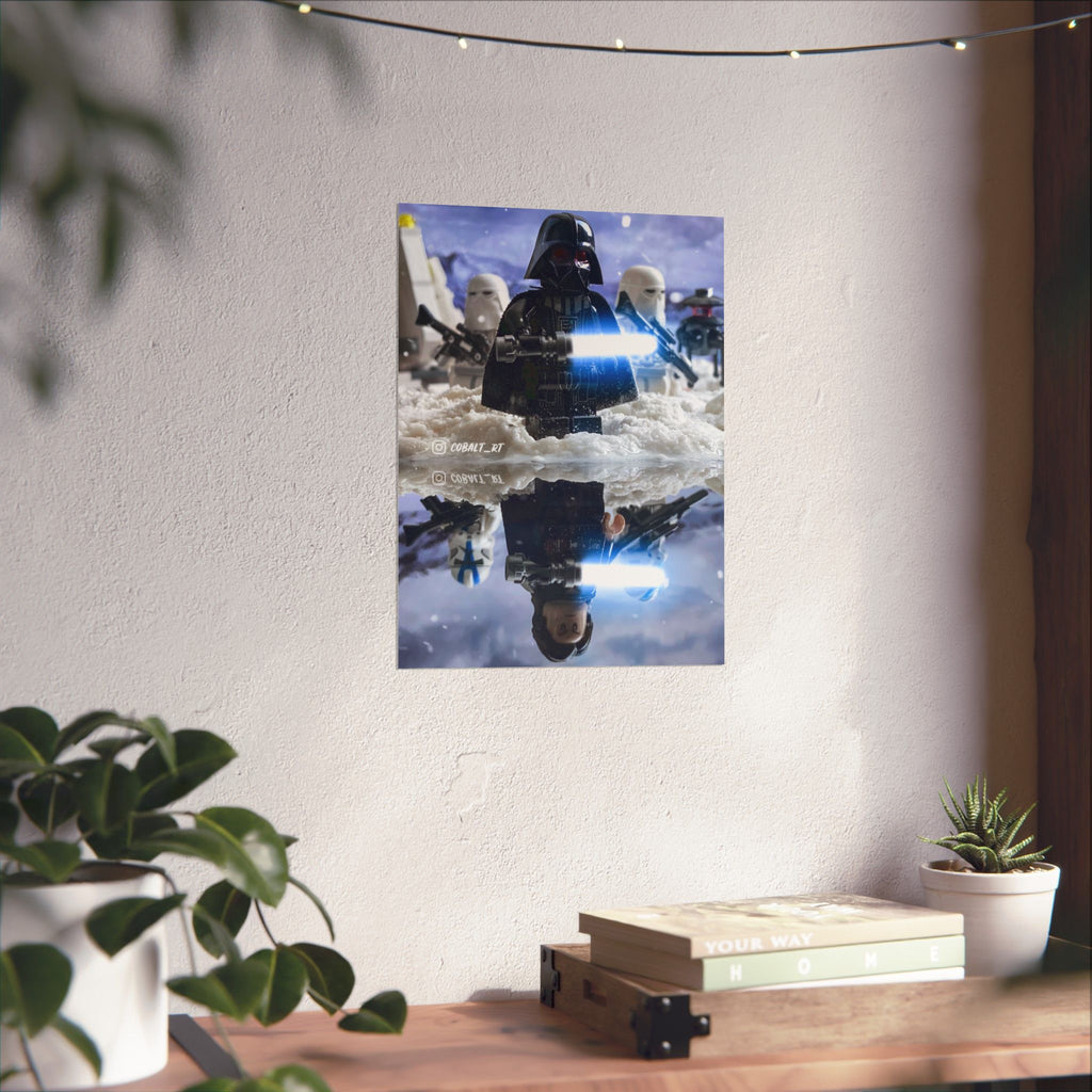 Vader/Anakin Reflection Poster Print