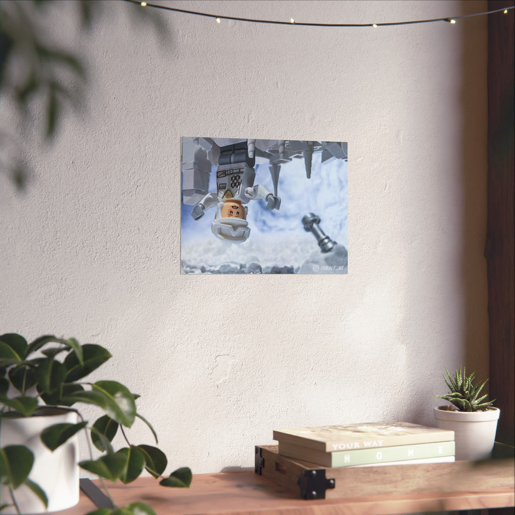 Hoth Cavern Escape Poster Print