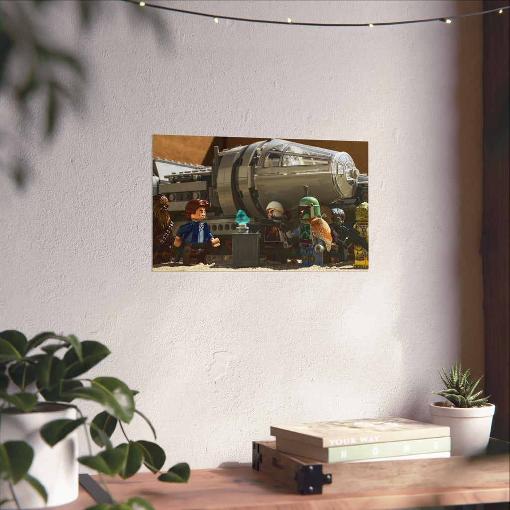 Millenium Falcon Poster Print