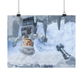 Hoth Cavern Escape Poster Print